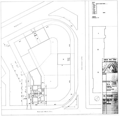 Bauvoranfrage Konrad-Wolf-Str. 18 Zeichnung 2
